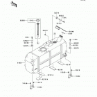 Mule 4010 4x4 (KAF620-MBF) Fuel tank(mbf / mcf)