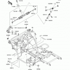 Mule 600 (KAF400-BBF) Рама