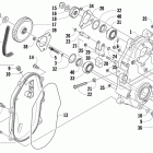 Sno Pro 600 Трансмиссия и цепь