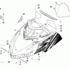 M1000 Sno Pro Капот и ветровое стекло