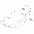 Sno Pro 600 Сидение