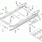 Sno Pro 500 Рельс скольжения и гусеница
