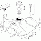 Crossfire 600 Топливный бак