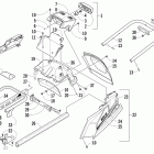 Bearcat 570 LTD Задний бампер ,багажник и фонарь