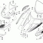 Bearcat 570 LTD Капот,стекло ветровое и передний бампер