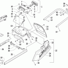 TZ1 Задний бампер, багажник, фонарь и брызговик  (toos...