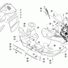 Sno Pro 600 Обтекатель и передний бампер