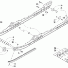 F8 EXT Рельс скольжения и гусеница