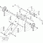 M1000 Sno Pro Задняя подвеска , задний рычаг