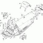 F8 LXR Шасси, задний бампер, брызговик (leusg / leosg)