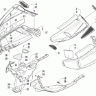 Bearcat 570 LTD Поддон и обтекатели