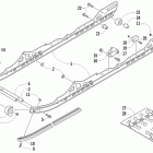 Bearcat 570 LTD Рельс скольжения и гусеница
