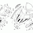 F8 LXR Лобовое стекло, и передний бампер в сборе (leusg /...