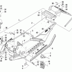 Sno Pro 500 Задний бампер и брызговик