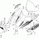 Bearcat Z1 XT Капот,ветровое стекло и передний бампер (wtusg / w...