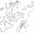 Bearcat 570 Задний бампер ,багажник и фонарь
