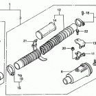 HR21 PDA LAWN MOWER, JPN, VIN# HR21-1000001 TO HR21-1051093 Air Cleaner (snorkel)