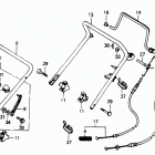 HR214 SMA LAWN MOWER, JPN, VIN# HR214-1000001 Hr214 Handlebar