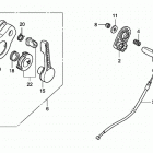 HRR216K3 VXA LAWN MOWER, USA, VIN# MZCG-7200001 TO MZCG-7599999 Throttle Lever