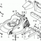 HRB215K4 HXA-A LAWN MOWER, USA, VIN# MZBA-6427367 Cutter Housing
