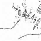 HR215 HMA LAWN MOWER, USA, VIN# MZAM-6000001 Hxa,hma Throttle Lever