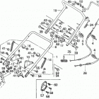 HRC216 HXA LAWN MOWER, USA, VIN# MZAN-6000001 TO MZAN-6099999 Handlebar (hra215, Hrc215, Hrc216) K0