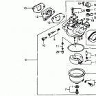 HR194 PXA LAWN MOWER, JPN, VIN# HR194-1000001 Карбюратор