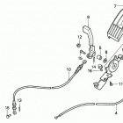 HR195 SXA LAWN MOWER, USA, VIN# MZAK-6000001 Sxa,sma Throttle Lever