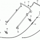 HR173 PDA LAWN MOWER, JPN, VIN# MA2R-1000001 Hr173 Upper Handle Pipe