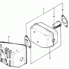 HR194 PXA LAWN MOWER, JPN, VIN# HR194-1000001 Глушитель