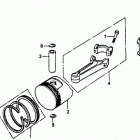 HR216 SXA LAWN MOWER, JPN, VIN# MACR-1000001 Поршни