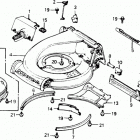 HR194 PXA LAWN MOWER, JPN, VIN# HR194-1000001 Hr194 Cutter Housing