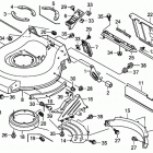 HRC216K2 HXA LAWN MOWER, USA, VIN# MAKA-1000001 Cutter Housing