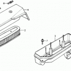 HRS21 SVA LAWN MOWER, JPN, VIN# VA2-1000001 Воздухозаборник