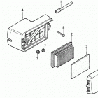 HR215K1 HXA LAWN MOWER, USA, VIN# MZAM-6200001 Воздухоочиститель