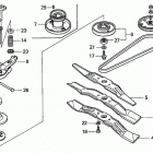 HRB215K4 HXA-A LAWN MOWER, USA, VIN# MZBA-6427367 Rotary Blade