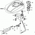 HRC216K3 PDA LAWN MOWER, USA, VIN# MAJA-1100001 Fuel Tank (hrc216k3) (pda)