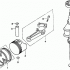 HRM195 PA LAWN MOWER, USA, VIN# MZBV-6000001 Поршни