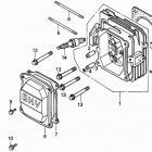 HRA216 SXA LAWN MOWER, JPN, VIN# MACR-3000001 Головка цилиндра