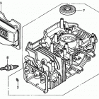 HRB217 TDA LAWN MOWER, USA, VIN# MAEA-1000001 Цилиндр