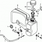 HR216 SXA LAWN MOWER, JPN, VIN# MACR-1000001 Топливный бак