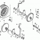 HRB215K3 HXA-A LAWN MOWER, USA, VIN# MZBA-6373580 Rear Wheel (hxa, Sda, Sxa)