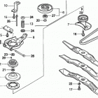 HRB215K3 HXA-A LAWN MOWER, USA, VIN# MZBA-6373580 Rotary Blade