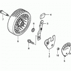 HRR216K5 VKAA LAWN MOWER, USA, VIN# MZCG-7800001 Front Wheel (pdaa,pdca,vkaa,vkca)