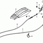HR194 SXA LAWN MOWER, JPN, VIN# HR194-1000001 Throttle Lever (2)