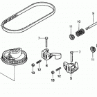 HRX217 HMA LAWN MOWER, USA, VIN# MAGA-1000001 Camshaft Pulley