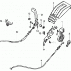 HRB216 TDA LAWN MOWER, USA, VIN# MAAA-1000001 Throttle Lever (tda, Tdaa, Txa, Txaa)