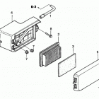 HRB215K4 HXA-A LAWN MOWER, USA, VIN# MZBA-6427367 Воздухозаборник