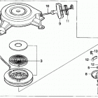 HRC216K2 HXA LAWN MOWER, USA, VIN# MAKA-1000001 Recoil Starter (hrc216k2) (hxa, Hxc)