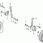 HRB215K3 HXA-A LAWN MOWER, USA, VIN# MZBA-6373580 Переднее колесо